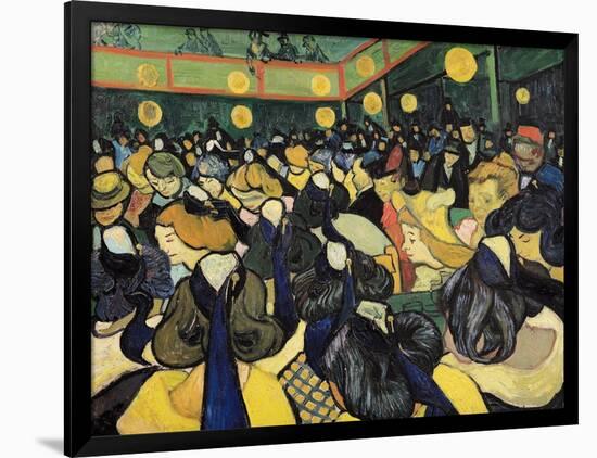 The Dance Hall at Arles, c.1888-Vincent van Gogh-Framed Giclee Print