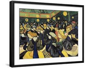 The Dance Hall at Arles, c.1888-Vincent van Gogh-Framed Giclee Print