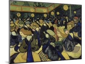 The Dance Hall in Arles, 1888-Vincent van Gogh-Mounted Giclee Print