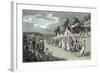 The Dance, Illustration from 'The Vicar of Wakefield' by Oliver Goldsmith, Pub. Ackermann, 1817-Thomas Rowlandson-Framed Giclee Print