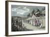 The Dance, Illustration from 'The Vicar of Wakefield' by Oliver Goldsmith, Pub. Ackermann, 1817-Thomas Rowlandson-Framed Giclee Print