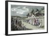 The Dance, Illustration from 'The Vicar of Wakefield' by Oliver Goldsmith, Pub. Ackermann, 1817-Thomas Rowlandson-Framed Giclee Print