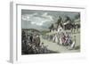 The Dance, Illustration from 'The Vicar of Wakefield' by Oliver Goldsmith, Pub. Ackermann, 1817-Thomas Rowlandson-Framed Giclee Print