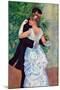 The Dance In The City-Pierre-Auguste Renoir-Mounted Art Print