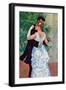 The Dance In The City-Pierre-Auguste Renoir-Framed Art Print