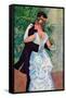 The Dance In The City-Pierre-Auguste Renoir-Framed Stretched Canvas