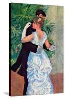 The Dance In The City-Pierre-Auguste Renoir-Stretched Canvas