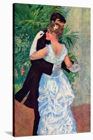 The Dance In The City-Pierre-Auguste Renoir-Stretched Canvas