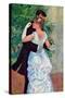 The Dance In The City-Pierre-Auguste Renoir-Stretched Canvas