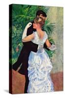 The Dance In The City-Pierre-Auguste Renoir-Stretched Canvas