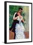 The Dance In The City-Pierre-Auguste Renoir-Framed Art Print