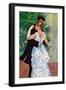 The Dance In The City-Pierre-Auguste Renoir-Framed Art Print