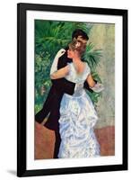 The Dance In The City-Pierre-Auguste Renoir-Framed Art Print