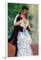 The Dance In The City-Pierre-Auguste Renoir-Framed Art Print