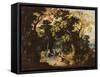 The Dance in the Forest-Abraham Govaerts-Framed Stretched Canvas