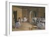 The dance lecon. 1872. Oil on canvas.-Edgar Degas-Framed Giclee Print