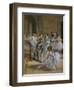 The Dance Lecon (detail). 1872. Oil on canvas.-Edgar Degas-Framed Premium Giclee Print