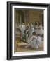 The Dance Lecon (detail). 1872. Oil on canvas.-Edgar Degas-Framed Giclee Print