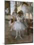 The dance lecon (detail). Around 1876. Pastel on paper glues on cardboard.-Edgar Degas-Mounted Giclee Print