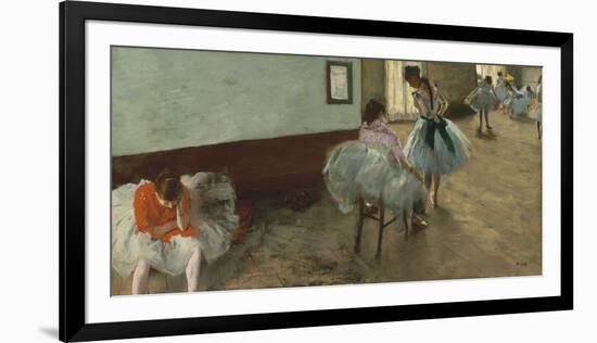 The Dance Lesson, c. 1879-Edgar Degas-Framed Giclee Print