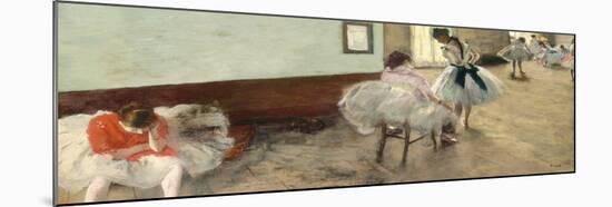 The Dance Lesson, C.1879-Edgar Degas-Mounted Giclee Print