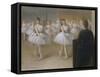 The Dance Lesson-Pierre Carrier-belleuse-Framed Stretched Canvas