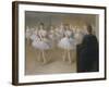 The Dance Lesson-Pierre Carrier-belleuse-Framed Giclee Print