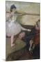 The Dance Lesson-Edgar Degas-Mounted Art Print