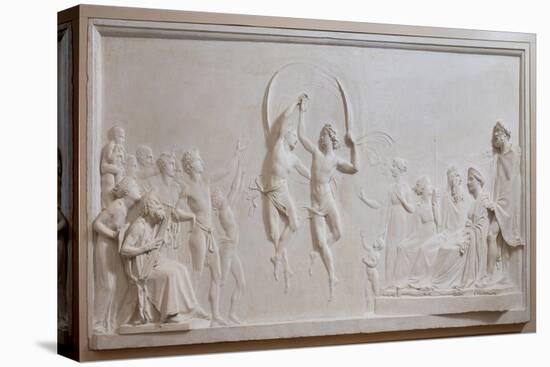 The Dance of Alcinous's Son-Antonio Canova-Stretched Canvas