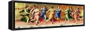 The Dance of Apollo with the Muses-Baldassare Peruzzi-Framed Stretched Canvas