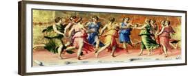 The Dance of Apollo with the Muses-Baldassare Peruzzi-Framed Giclee Print