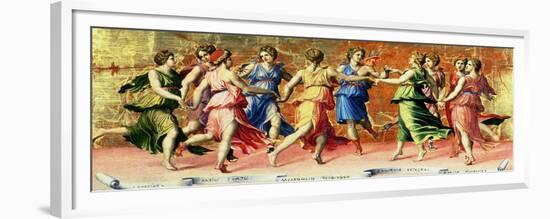 The Dance of Apollo with the Muses-Baldassare Peruzzi-Framed Giclee Print