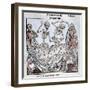 The Dance of Death (1493) by Michael Wolgemut, from the Liber Chronicarum by Hartmann Schedel-null-Framed Giclee Print