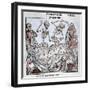 The Dance of Death (1493) by Michael Wolgemut, from the Liber Chronicarum by Hartmann Schedel-null-Framed Giclee Print