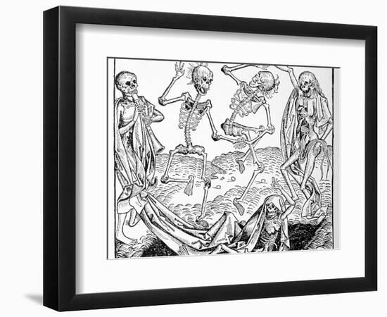 The Dance of Death, Allegorical Artwork-Science Photo Library-Framed Photographic Print