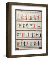 The Dance of Death from the Marienkirche in Luebeck-null-Framed Giclee Print