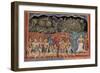 The Dance of Krishna-null-Framed Art Print