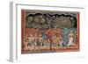 The Dance of Krishna-null-Framed Art Print