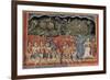 The Dance of Krishna-null-Framed Premium Giclee Print