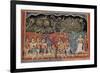 The Dance of Krishna-null-Framed Premium Giclee Print