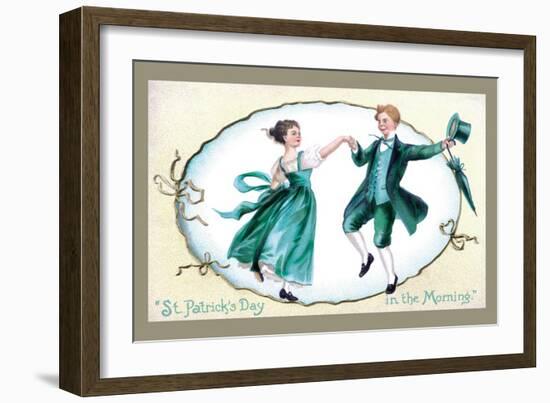 The Dance of St. Patrick-null-Framed Art Print