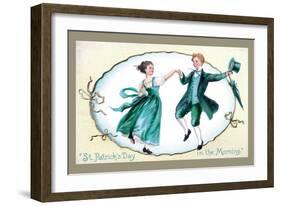 The Dance of St. Patrick-null-Framed Art Print