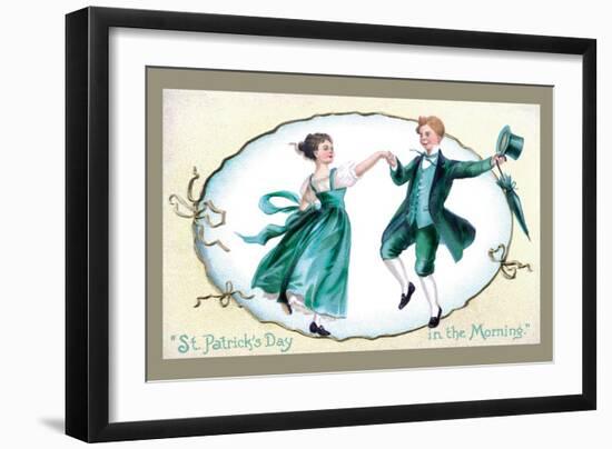 The Dance of St. Patrick-null-Framed Art Print