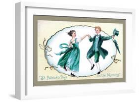 The Dance of St. Patrick-null-Framed Art Print