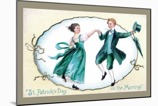 The Dance of St. Patrick-null-Mounted Art Print