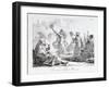 The Dance of the Alme, Beni Souef, Egypt, 1819-G Engelmann-Framed Giclee Print