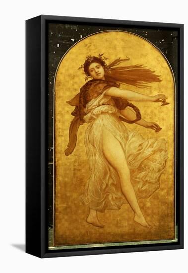 The Dance of the Cymbalists-Frederick Leighton-Framed Stretched Canvas