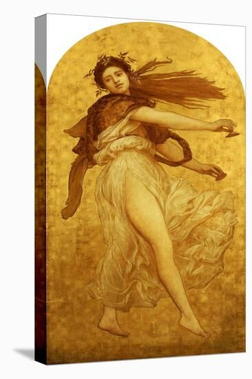 The Dance of the Cymbalists-Frederick Leighton-Stretched Canvas