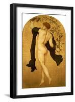 The Dance of the Cymbalists-Frederick Leighton-Framed Premium Giclee Print