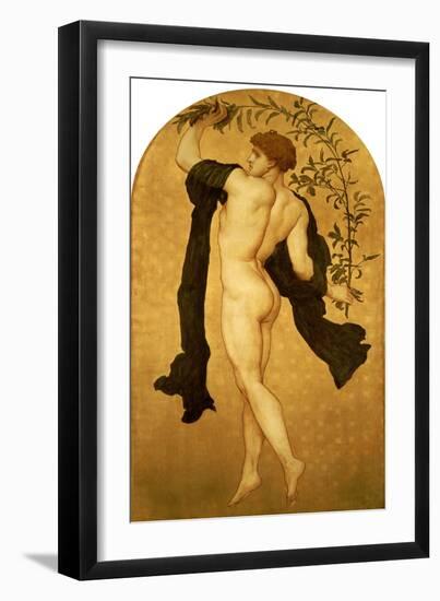 The Dance of the Cymbalists-Frederick Leighton-Framed Premium Giclee Print